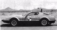 The Bricklin SV-1 prior to the 30mph frontal barrier test